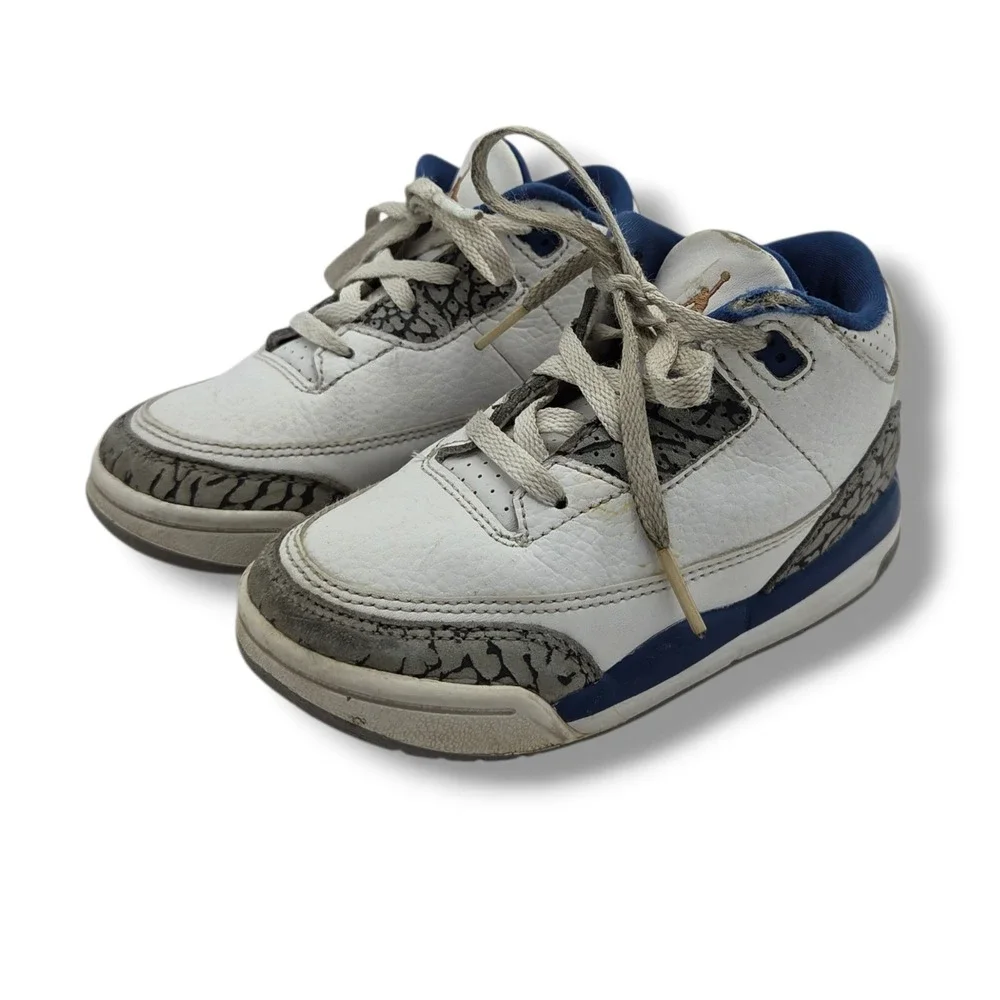 Nike Air Jordan 3 Retro‎ TD Child 9 Washington Wizards Sneakers DM0968-148